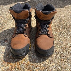 Georgia Boot Brown and Black Men's Work Boots